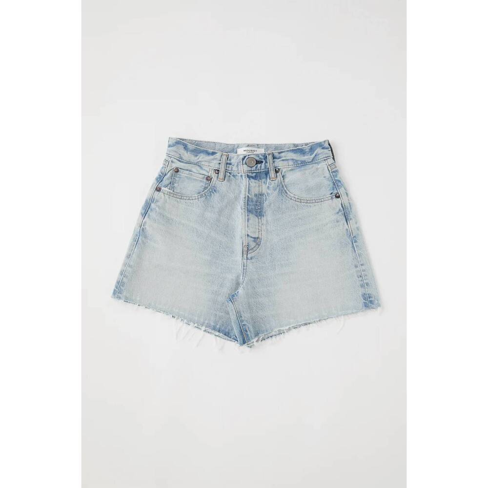 NEW MOUSSY women's funston shorts in light blue